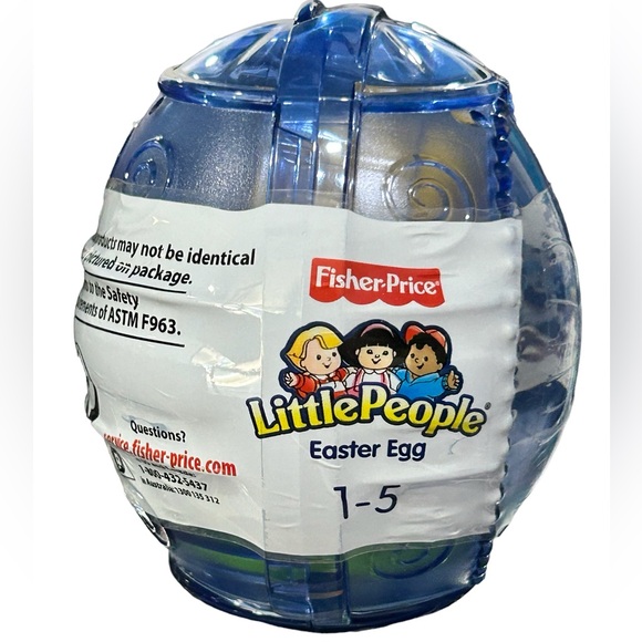 New Fisher Price Little People Figure In Easter Egg - Picture 2 of 3